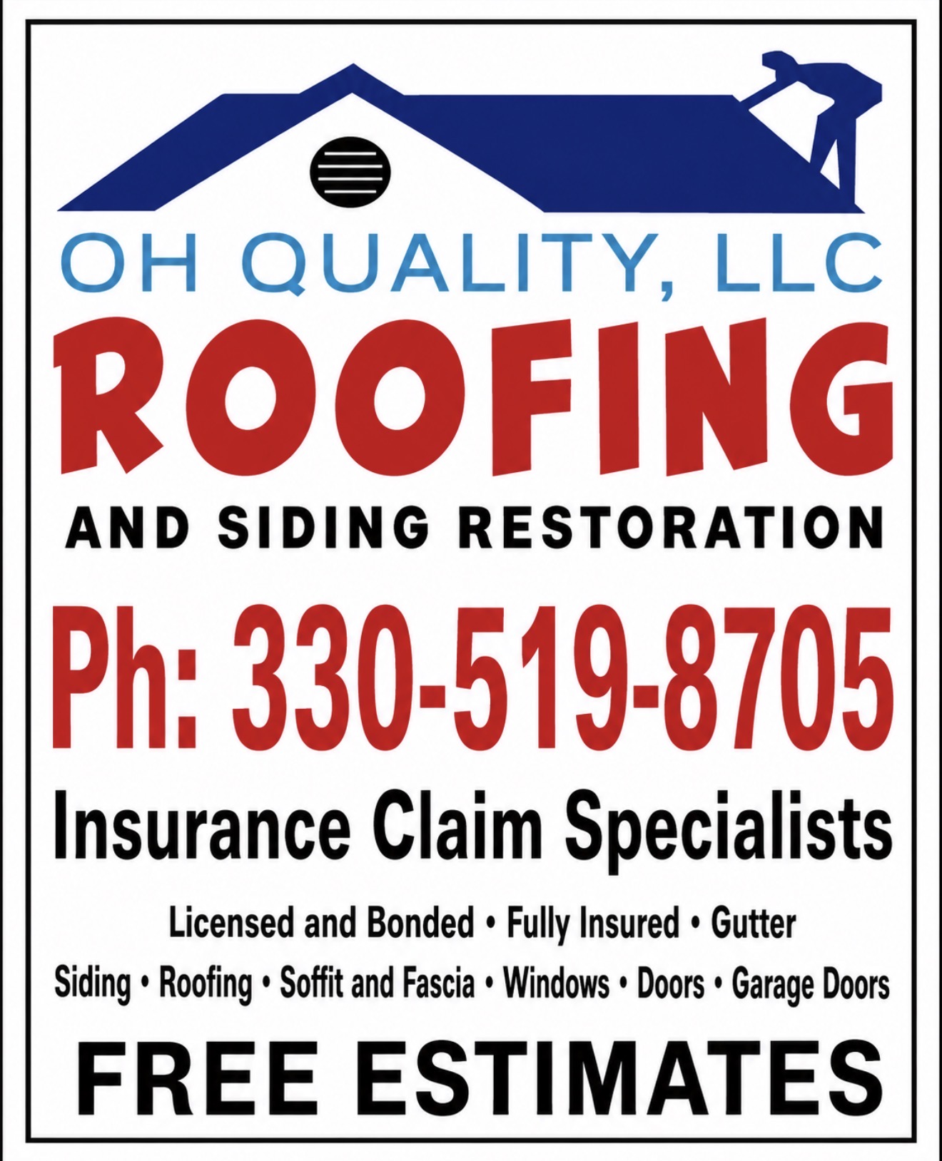 OH Quality Roofing and Siding Restoration logo